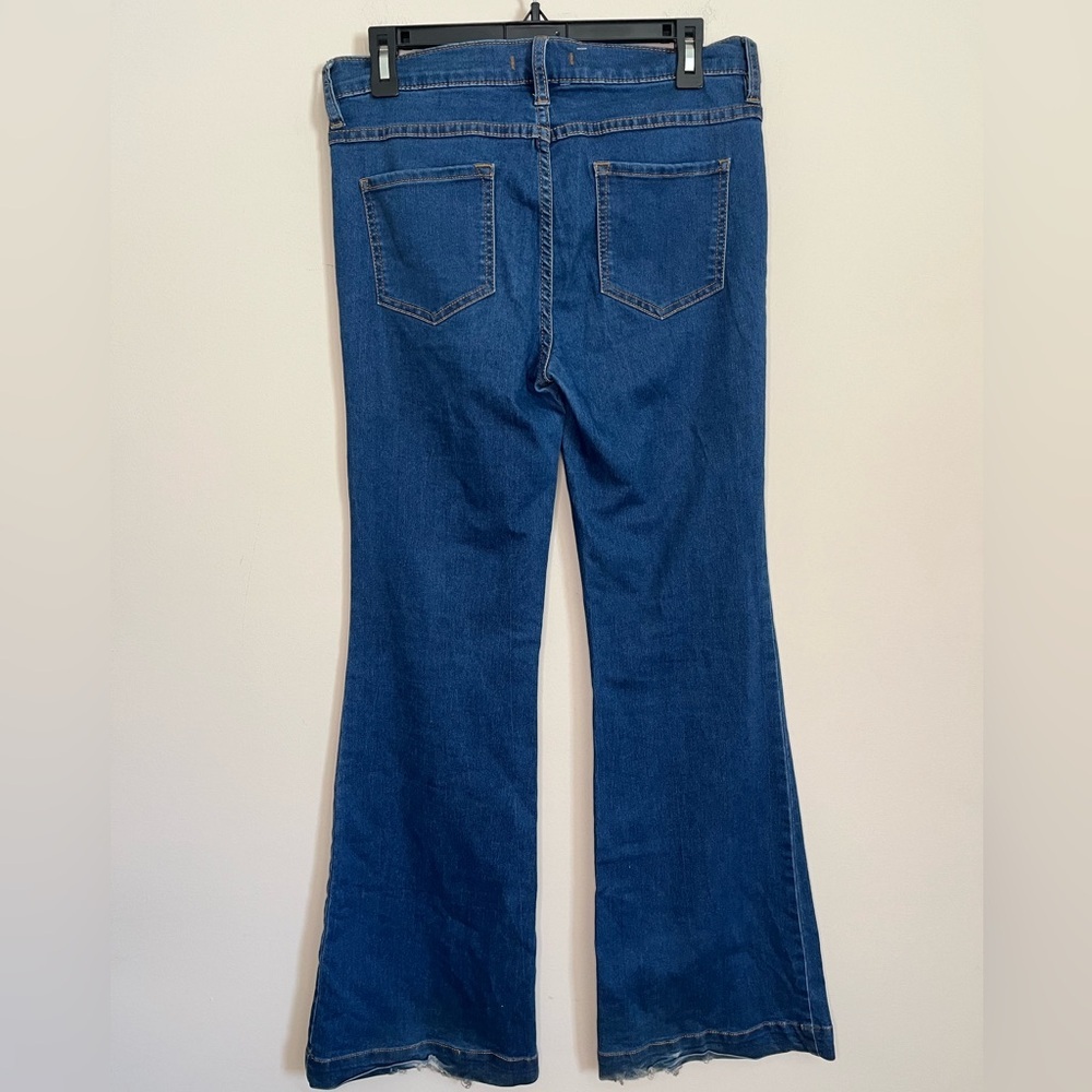 Free People Wide Leg Jeans Size 29 - Picture 11 of 14